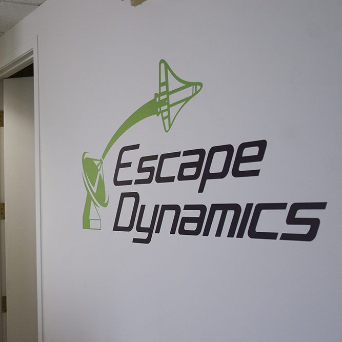 Escape Dynamics logo Wall Decal at 5 ft