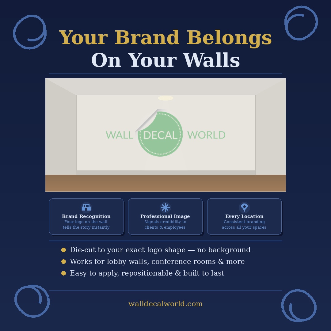 Corporate Branding using Wall Decals