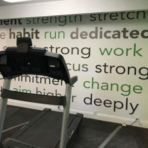 Fitness Room Inspiration Text Wall Decals Fitness Room Inspiration Text Wall Decals
