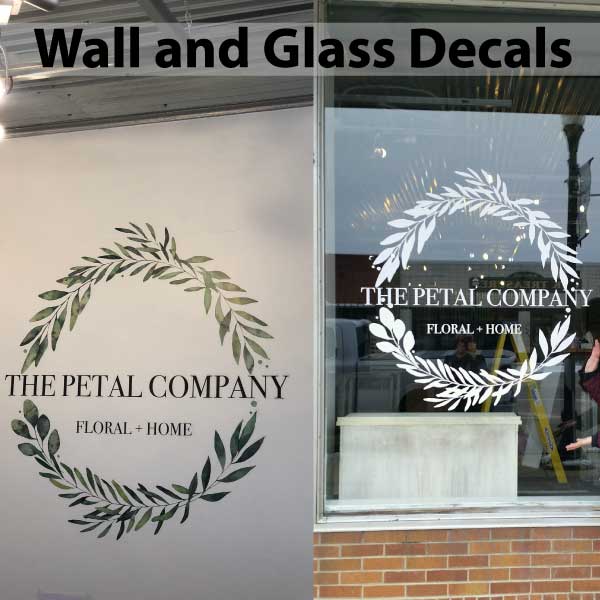 Wall and Glass Wall Decal