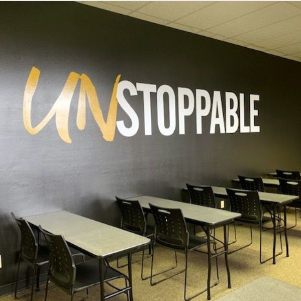 10 ft Unstoppable Wall Decal