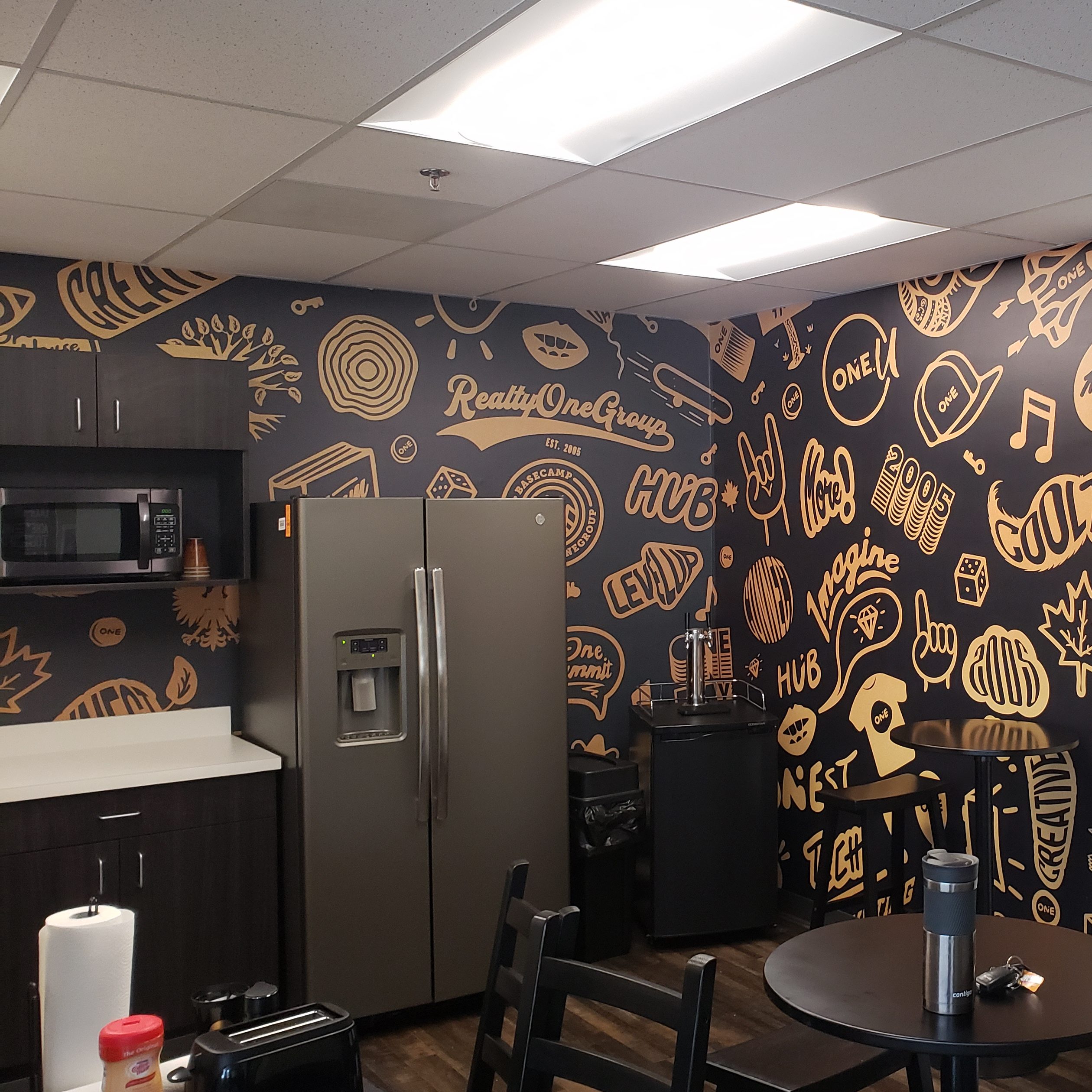 Realty One Kitchen Wall Wrap Realty One Kitchen Wall Wrap