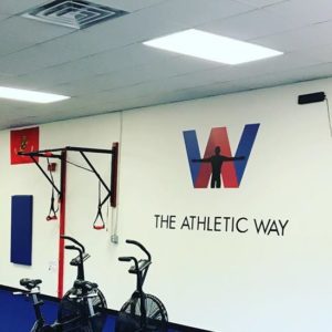 The Athletic Way Logo Wall Decal The Athletic Way Logo Wall Decal