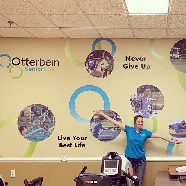 Otterbein Senior Life Physical Therapy Wall Decal Covering Otterbein Senior Life Physical Therapy Wall Decal Covering