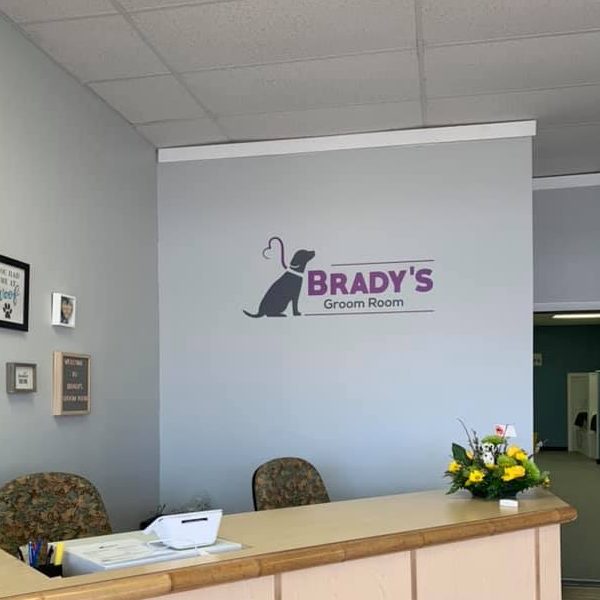 Brady's Groom Room - 3 ft Wall Decal Brady's Groom Room - 3 ft Wall Decal