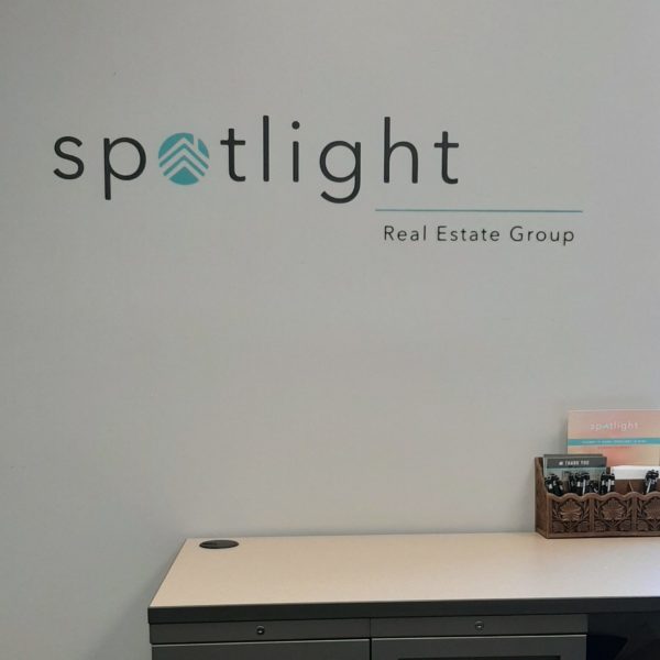 Spotlight Real Estate Logo Wall Decal Spotlight Real Estate Logo Wall Decal