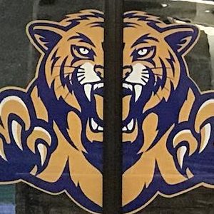 Grafton School Cafeteria Glass Decal Grafton School Cafeteria Glass Perforated Decal