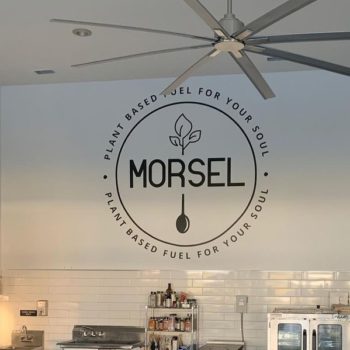 Morsel Logo Wall Decal 6 ft Morsel Logo Wall Decal 6 ft