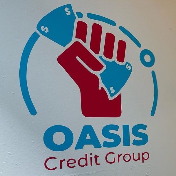 Oasis Credit Group Logo Wall Decal Oasis Credit Group Logo Wall Decal
