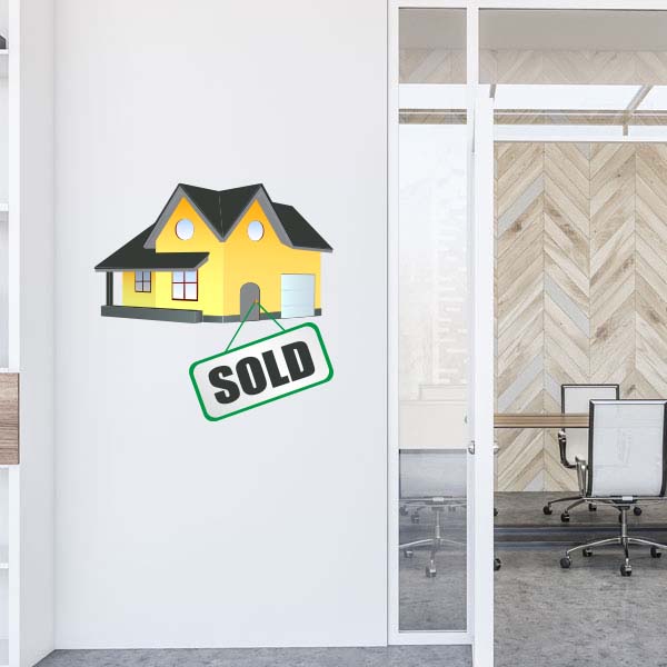 Sold Wall Decal Sold Wall Decal