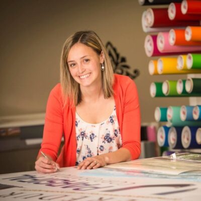 Owner of Wall Decal World, Lindsay Robinson Owner of Wall Decal World, Lindsay Robinson