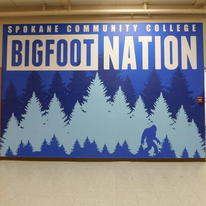 Spokane Community College Wall Wrap